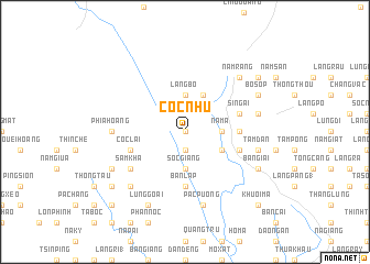 map of Cốc Nhu