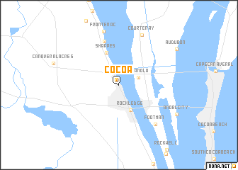 map of Cocoa