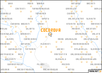 map of Cocorova