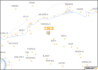 map of Coco