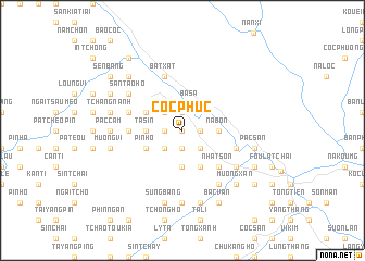 map of Cốc Phuc