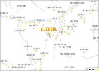 map of Cocubal