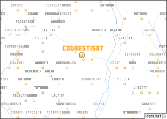 map of Codăeşti-Sat