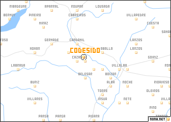 map of Codesido