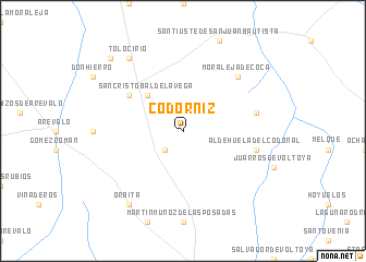 map of Codorniz