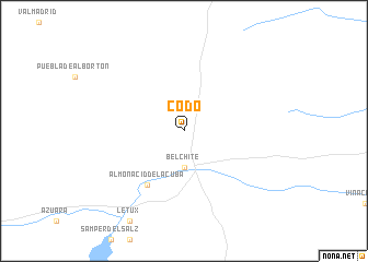 map of Codo