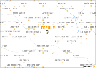 map of Coeuve