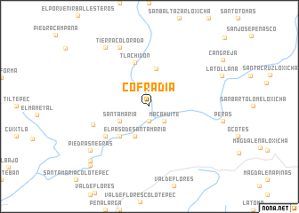 map of Cofradía