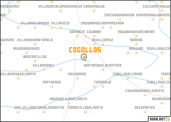 map of Cogollos