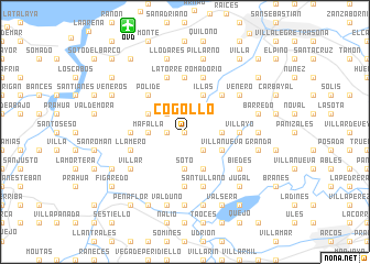 map of Cogolló