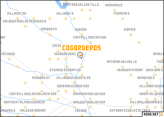 map of Cogorderos