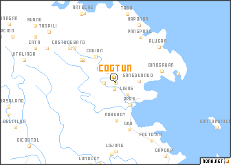 map of Cogtun