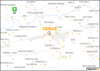 map of Coheva