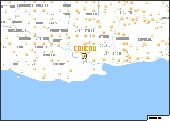 map of Coicou