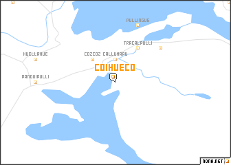 map of Coihueco