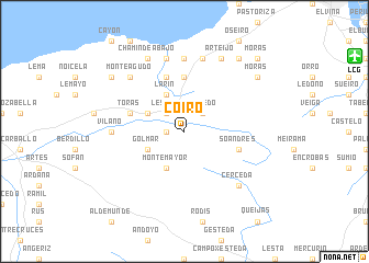 map of Coiro