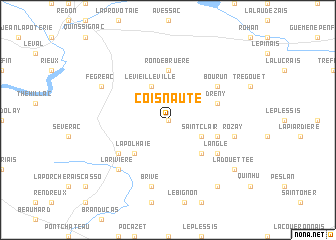 map of Coisnauté