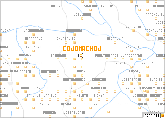 map of Cojomachoj