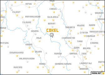 map of Cokel