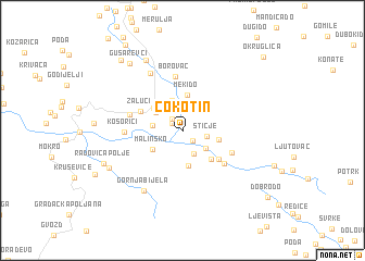 map of Cokotin