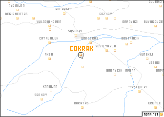 map of Çokrak