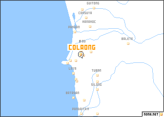 map of Colaong