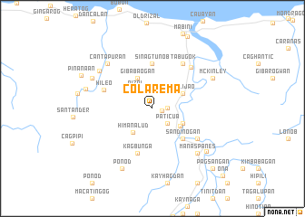 map of Colarema