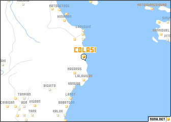 map of Colasi