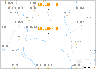 map of Colcapata