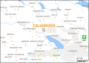 map of Cold Springs