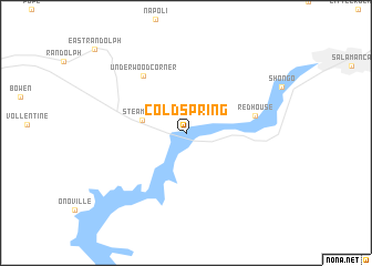 map of Cold Spring