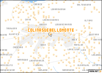 map of Colinas de Bello Monte