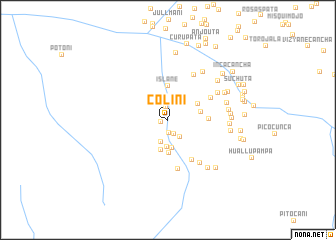 map of Colini