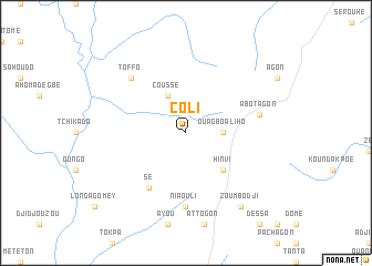 map of Coli