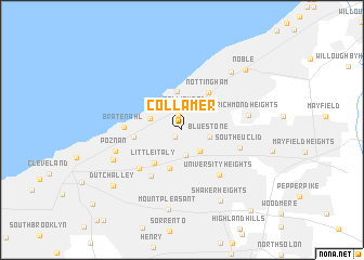 map of Collamer