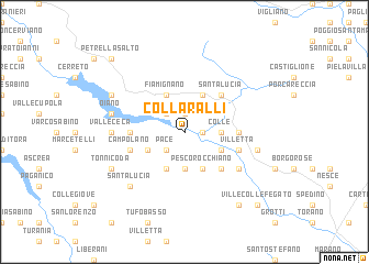 map of Collaralli