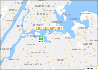 map of College Point