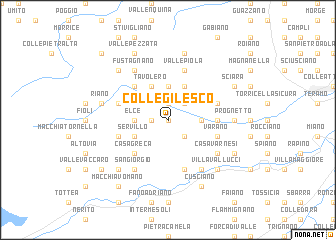 map of Collegilesco