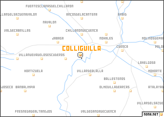 map of Colliguilla