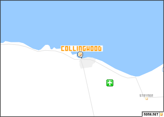 map of Collingwood