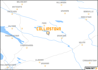 map of Collinstown