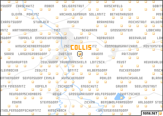 map of Collis