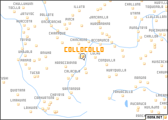 map of Collo Collo