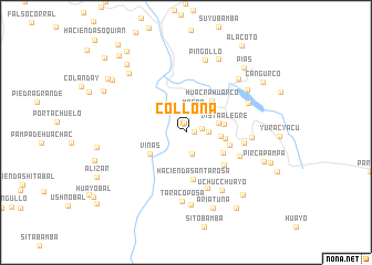 map of Collona