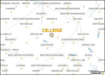 map of Collonge