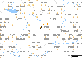 map of Collorec