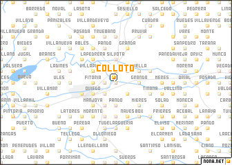 map of Colloto