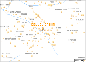 map of Collquicasma
