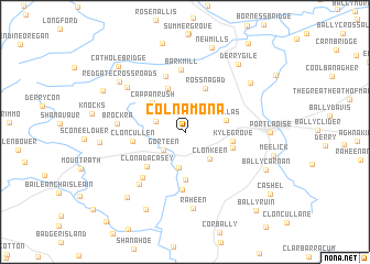 map of Colnamona