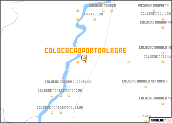 map of Colocação Porto Alegre